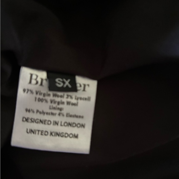 Brogger Audrey Plaid Ruched Midi Dress XS - Picture 8 of 8